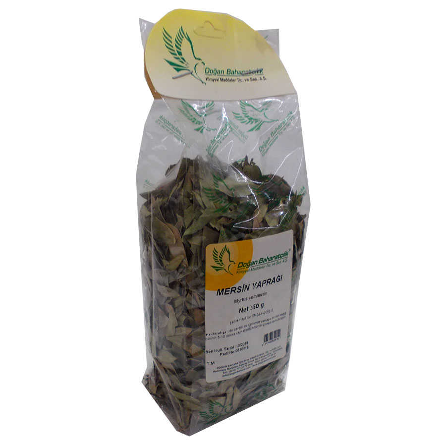 Myrtle Leaf Natural 50 Gr Package