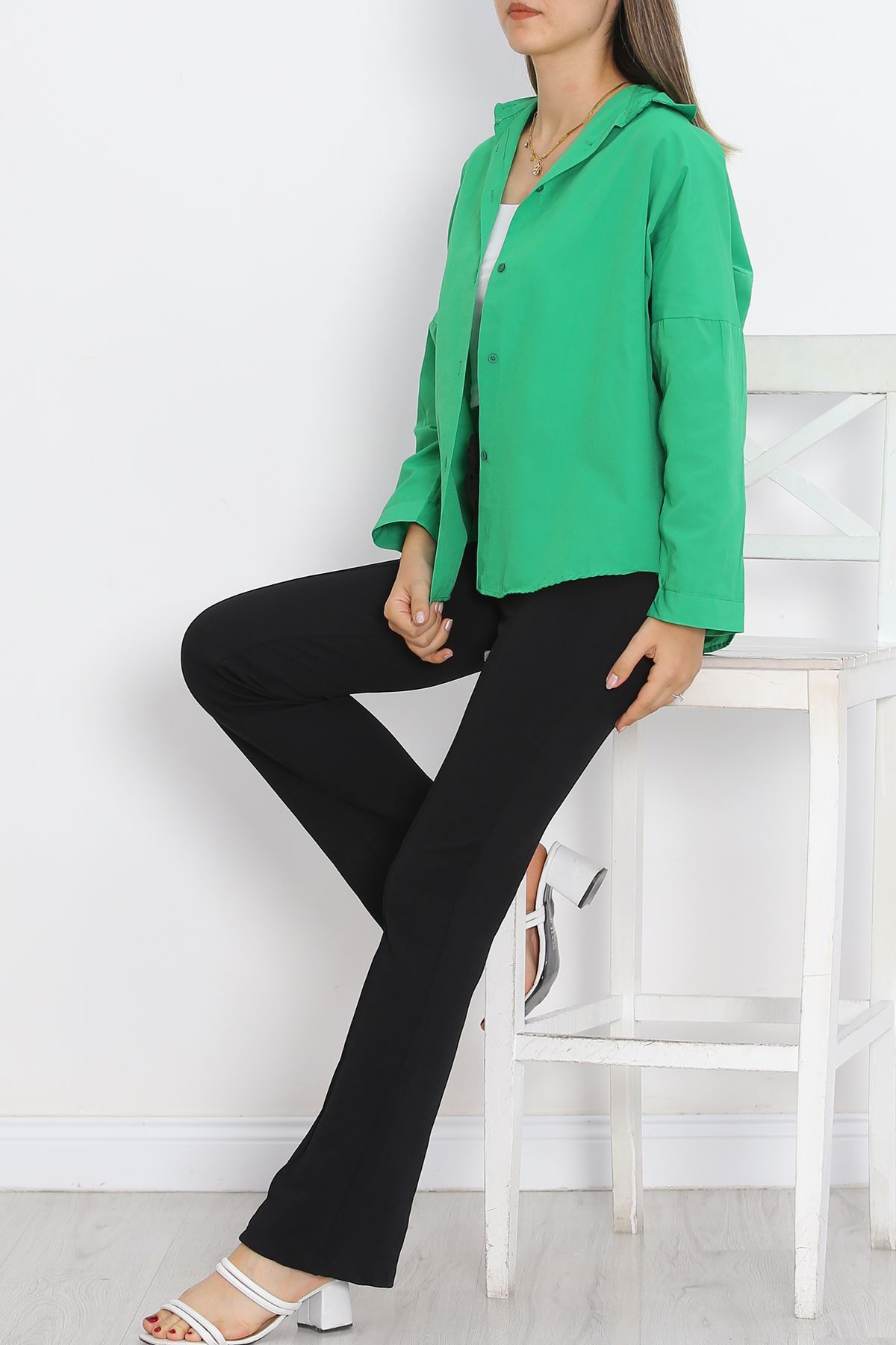 Oversize Shirt Green12