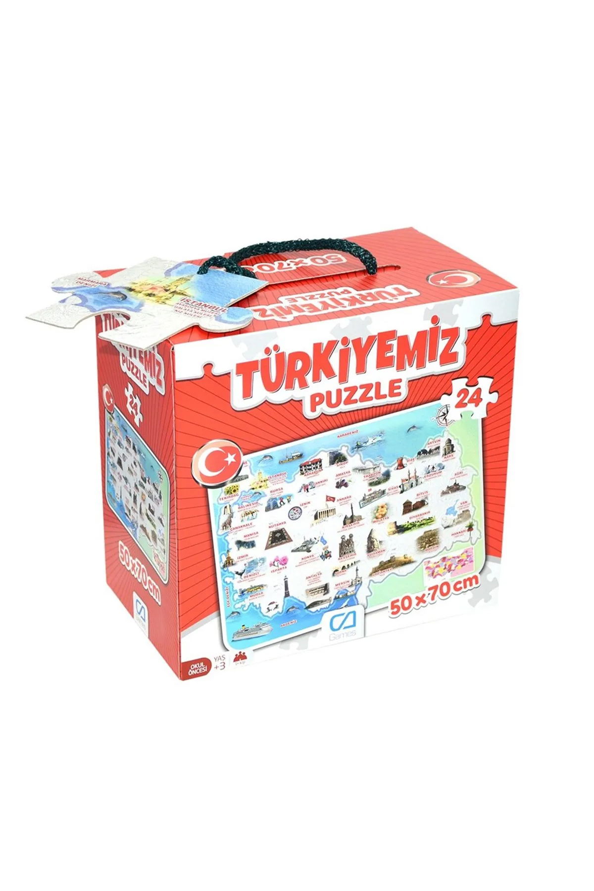 Our Turkey Floor Puzzle 24 Pieces