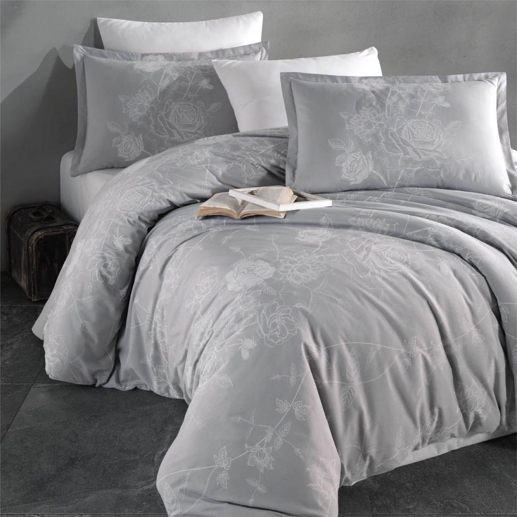 Ranforce Duvet Cover Set Double Arnor v2 Gray