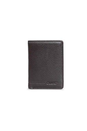 Extra Slim Brown Genuine Leather Men's Wallet