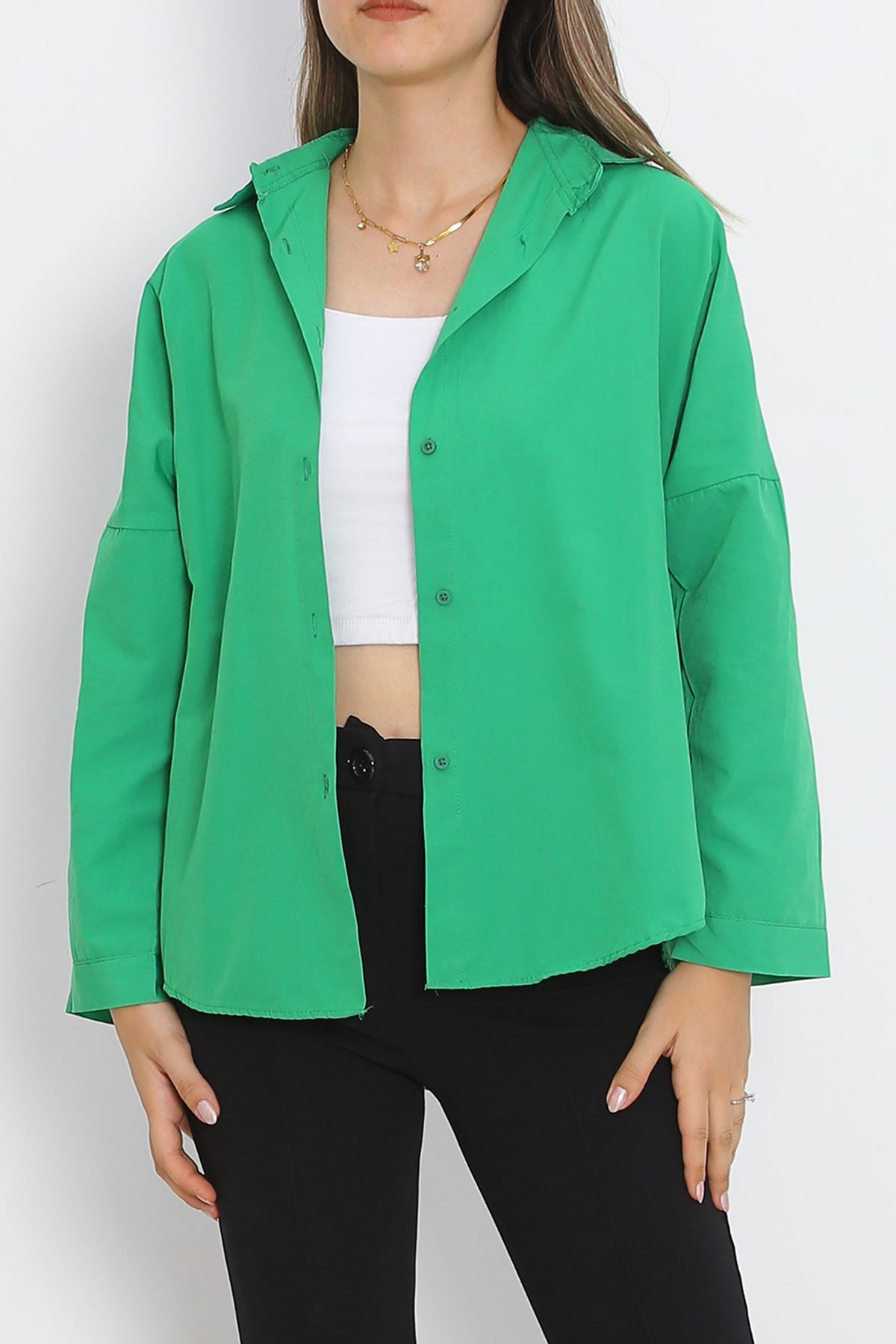 Oversize Shirt Green12