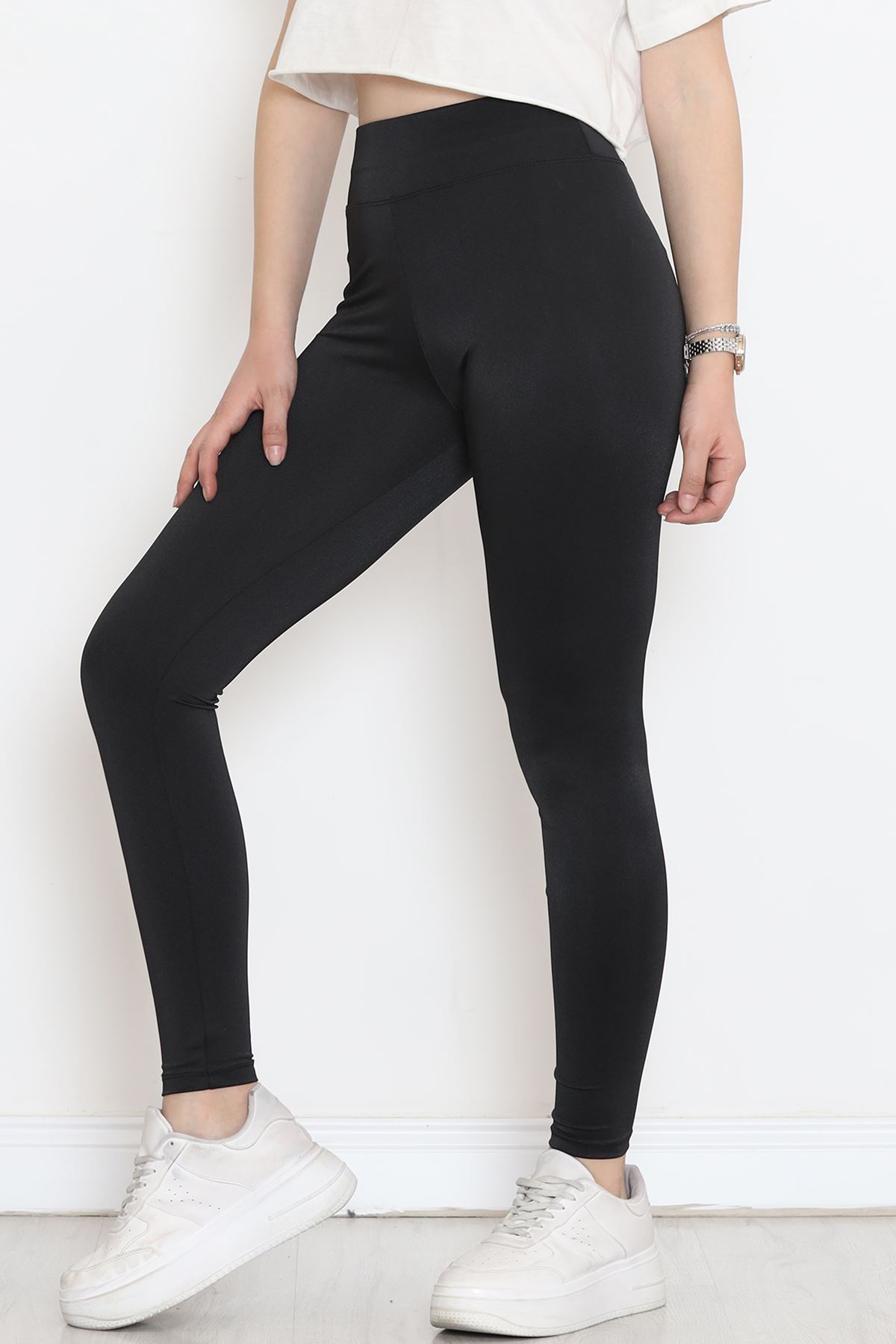 Shiny Diving Leggings Black2