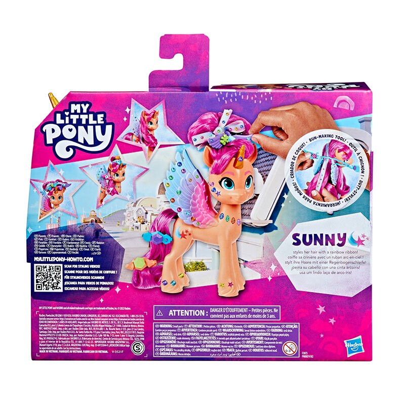 Pony Ribbon Hairstyles Sunny Starscout