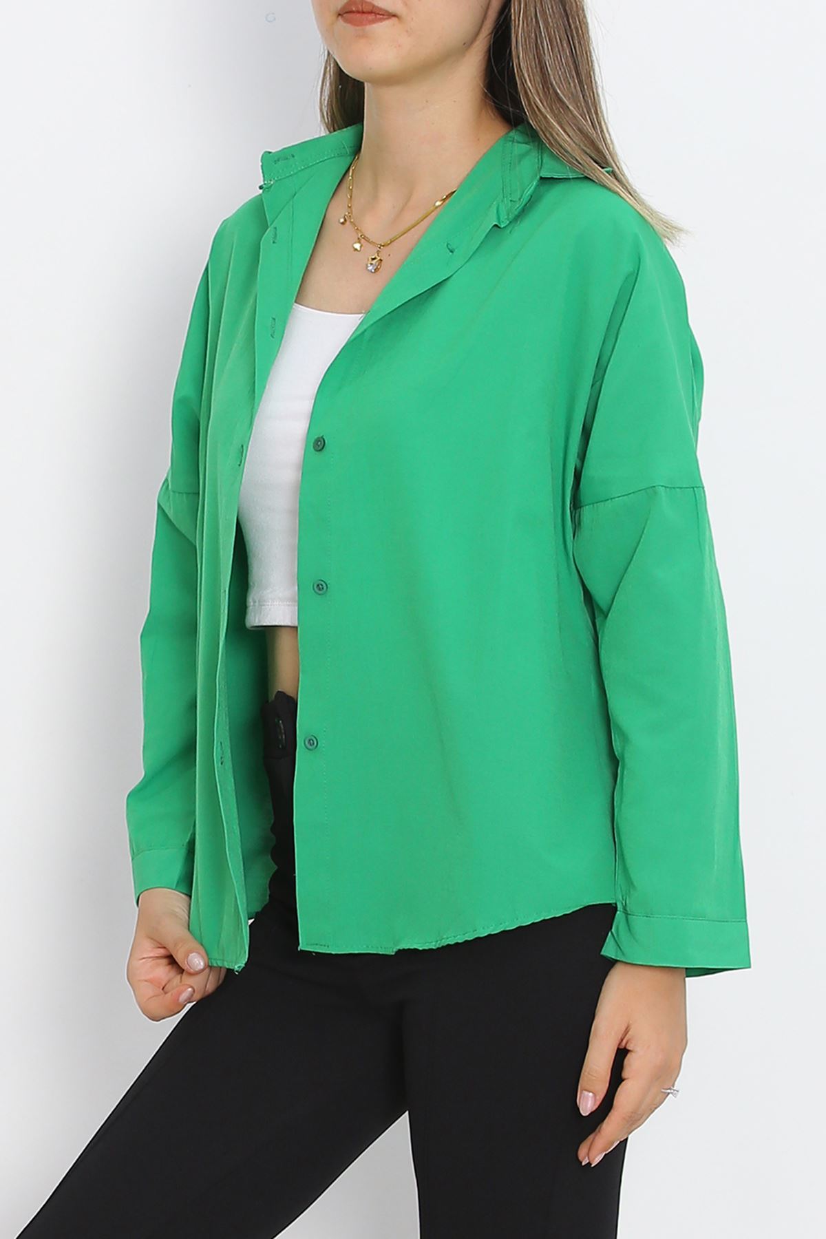 Oversize Shirt Green12