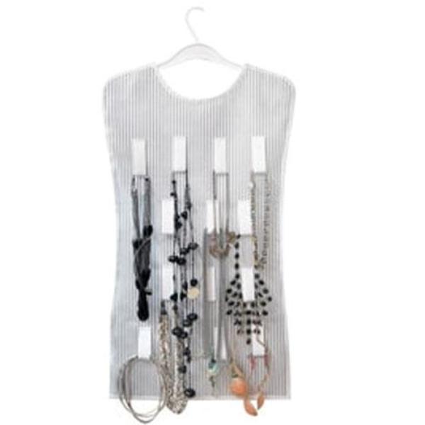 Dress Shaped Jewelry Accessory Organizer - Striped