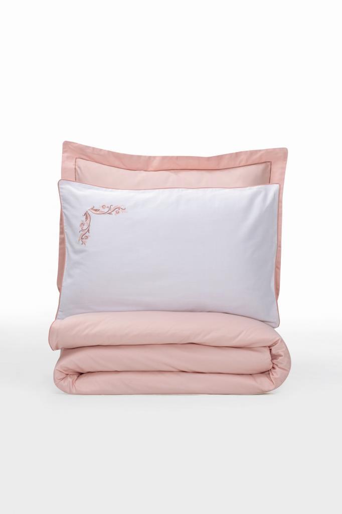 Double Elit Satin Duvet Cover Melinda Pink