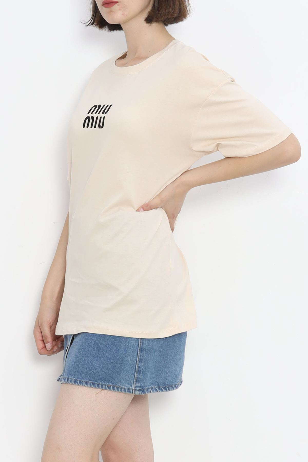 Embroidered T-shirt White