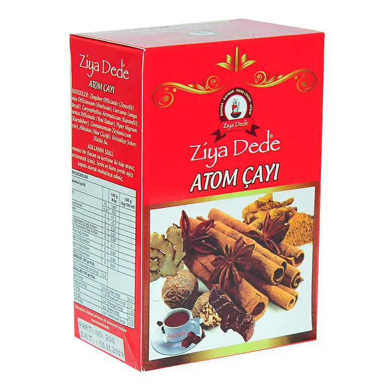 Atom Cube Sugar Tea Ginger Clove Cinnamon 150 Gr