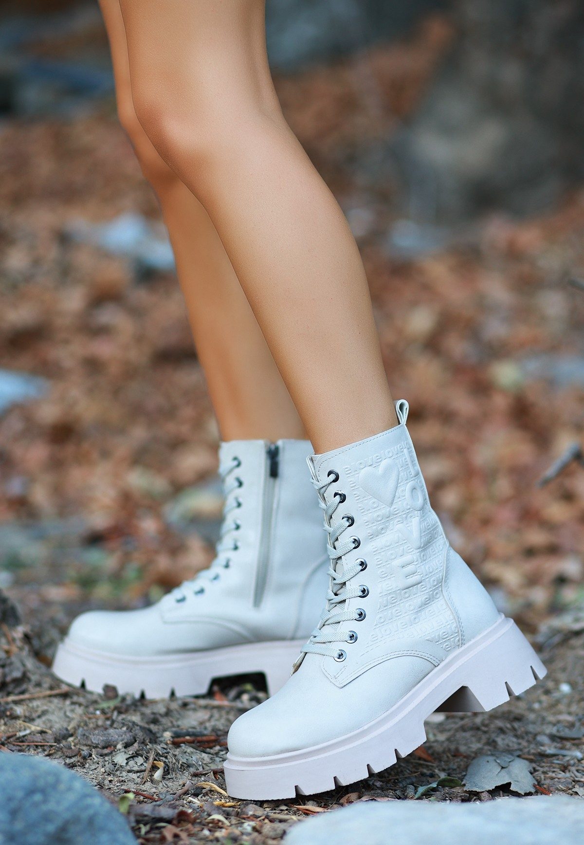 Skin Skin Lace-up Boots