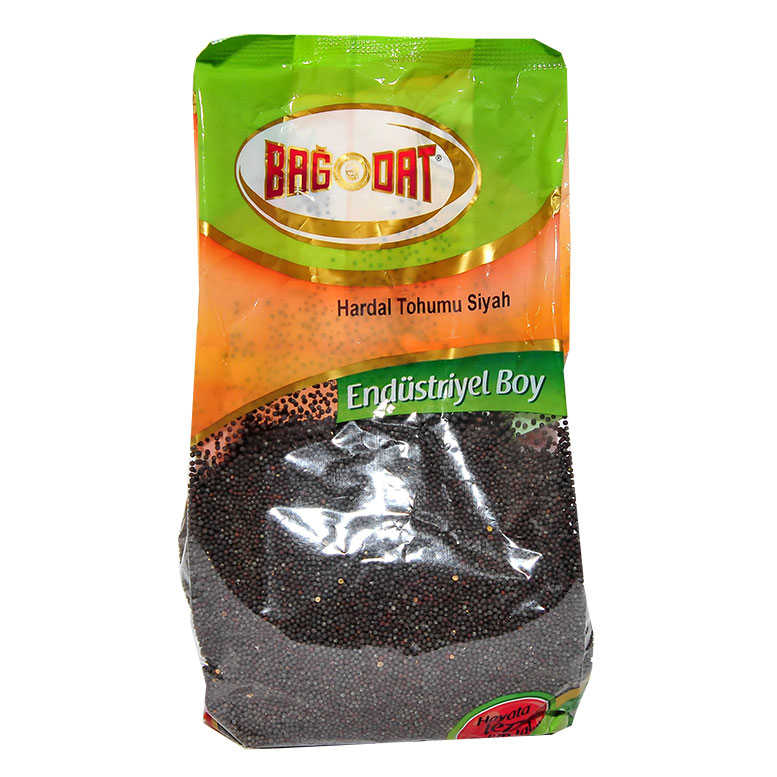 Mustard Seed Grain Natural Black 1000 Gr Package