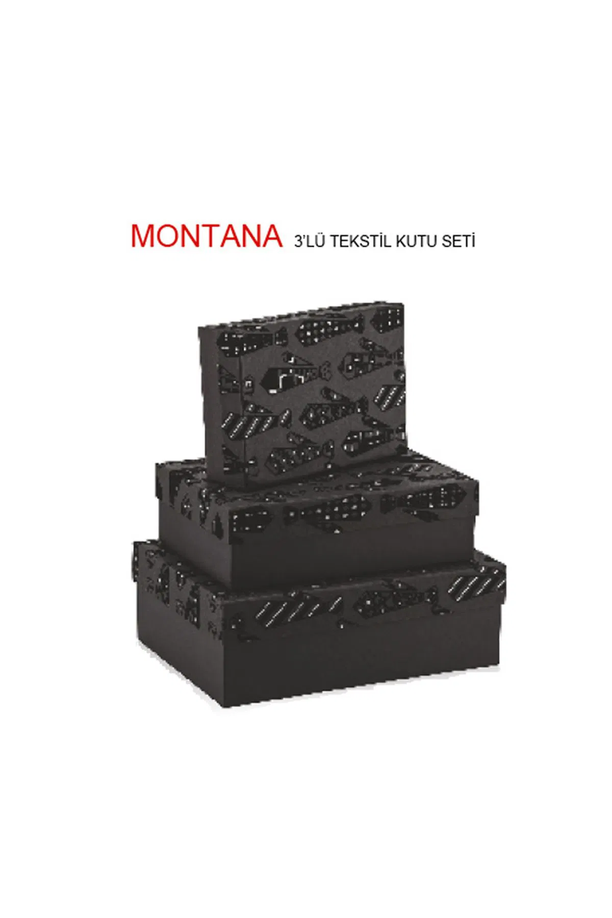 Gıpta Montana 3 Textile Gift Box Set 4-Bx12550-2161