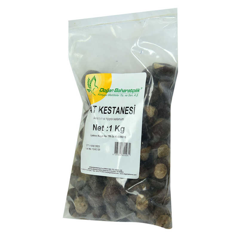 Horse Chestnut Fruit Natural 1000 Gr Package