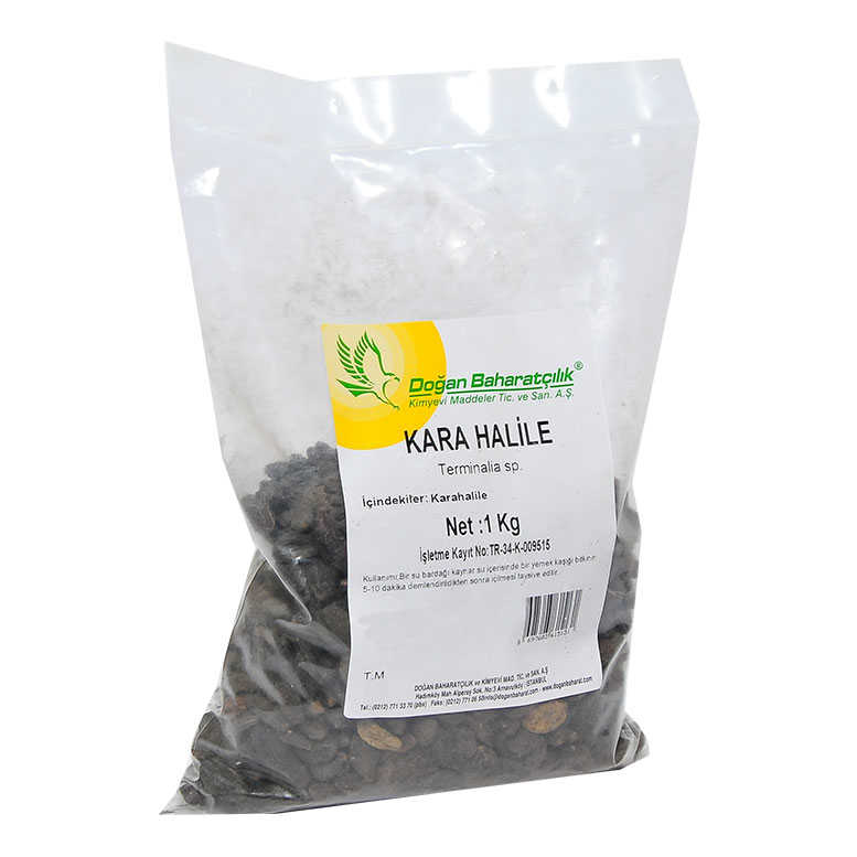 Natural Black Halile 1000 Gr Package