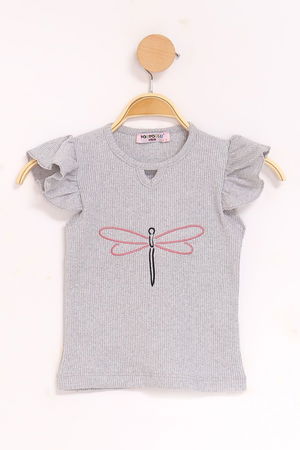 2-10 Years Children's Blouse Gray