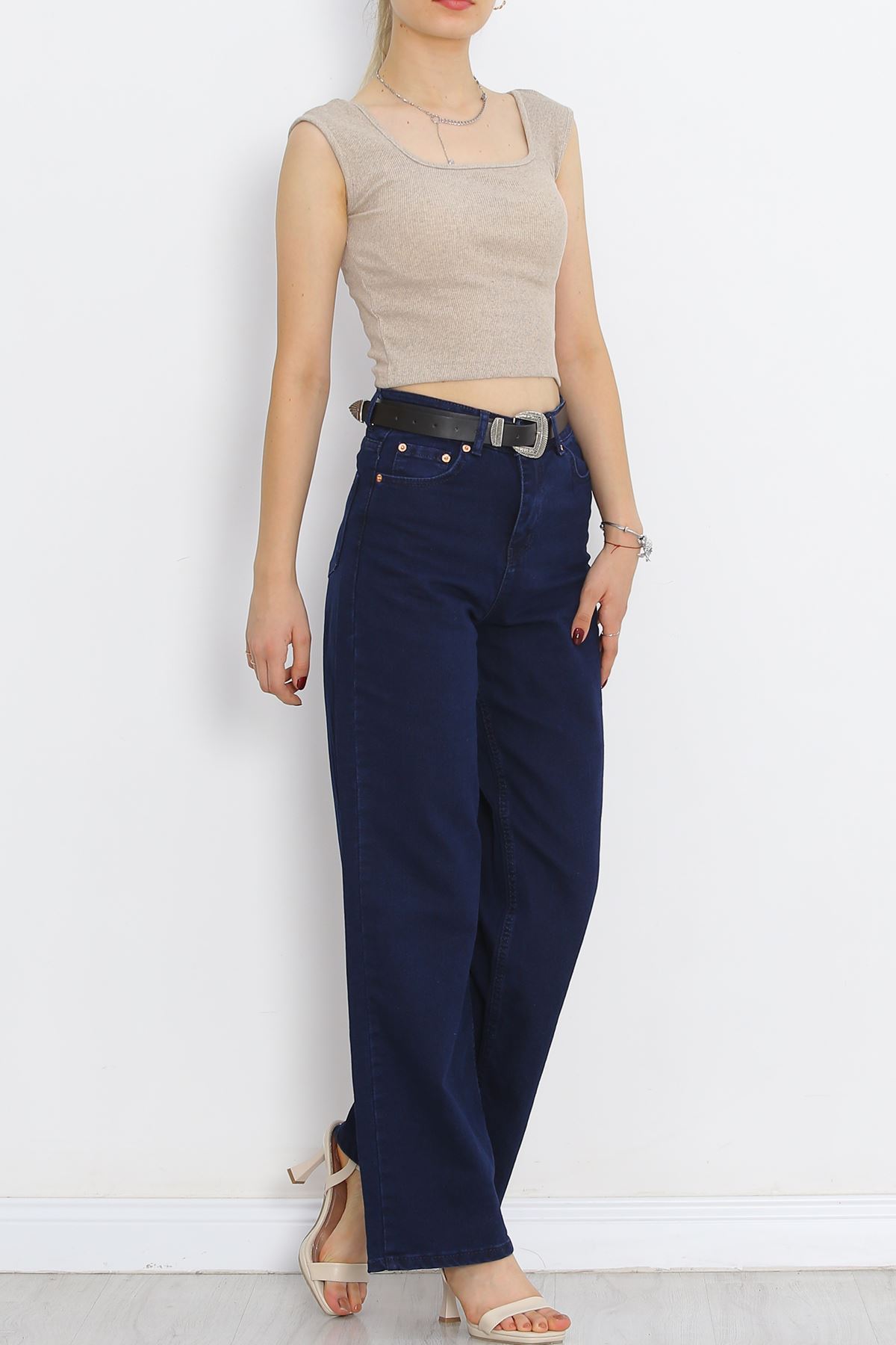 Palazzo Denim Pants Koyumavi