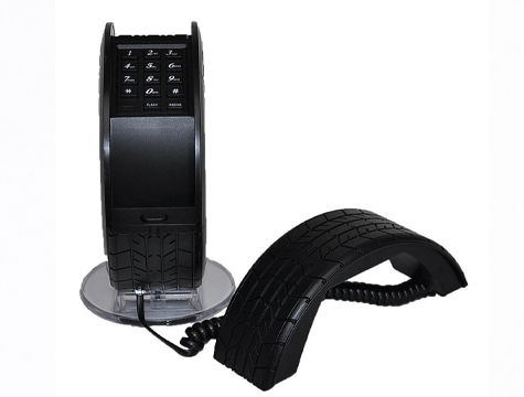 Wheel Shaped Telephone