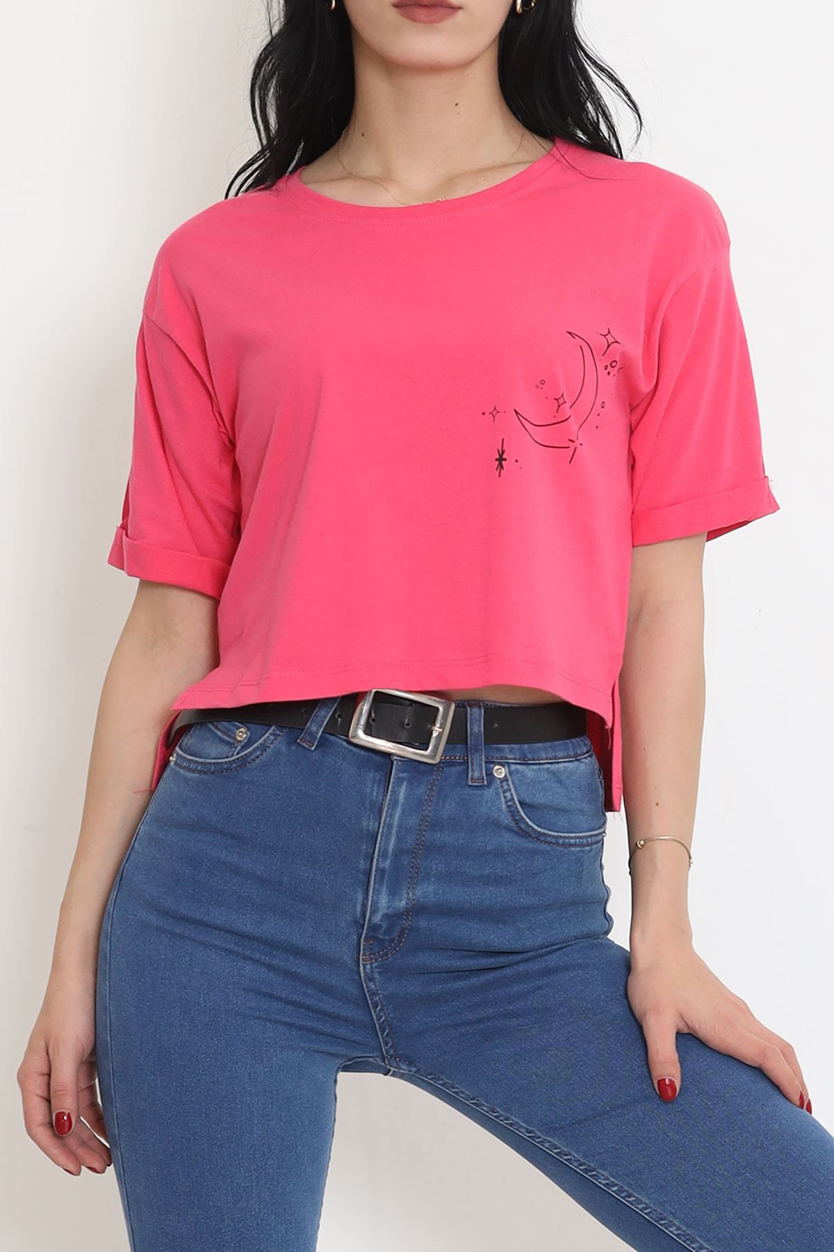 Printed Crop T-shirt Koyupembe