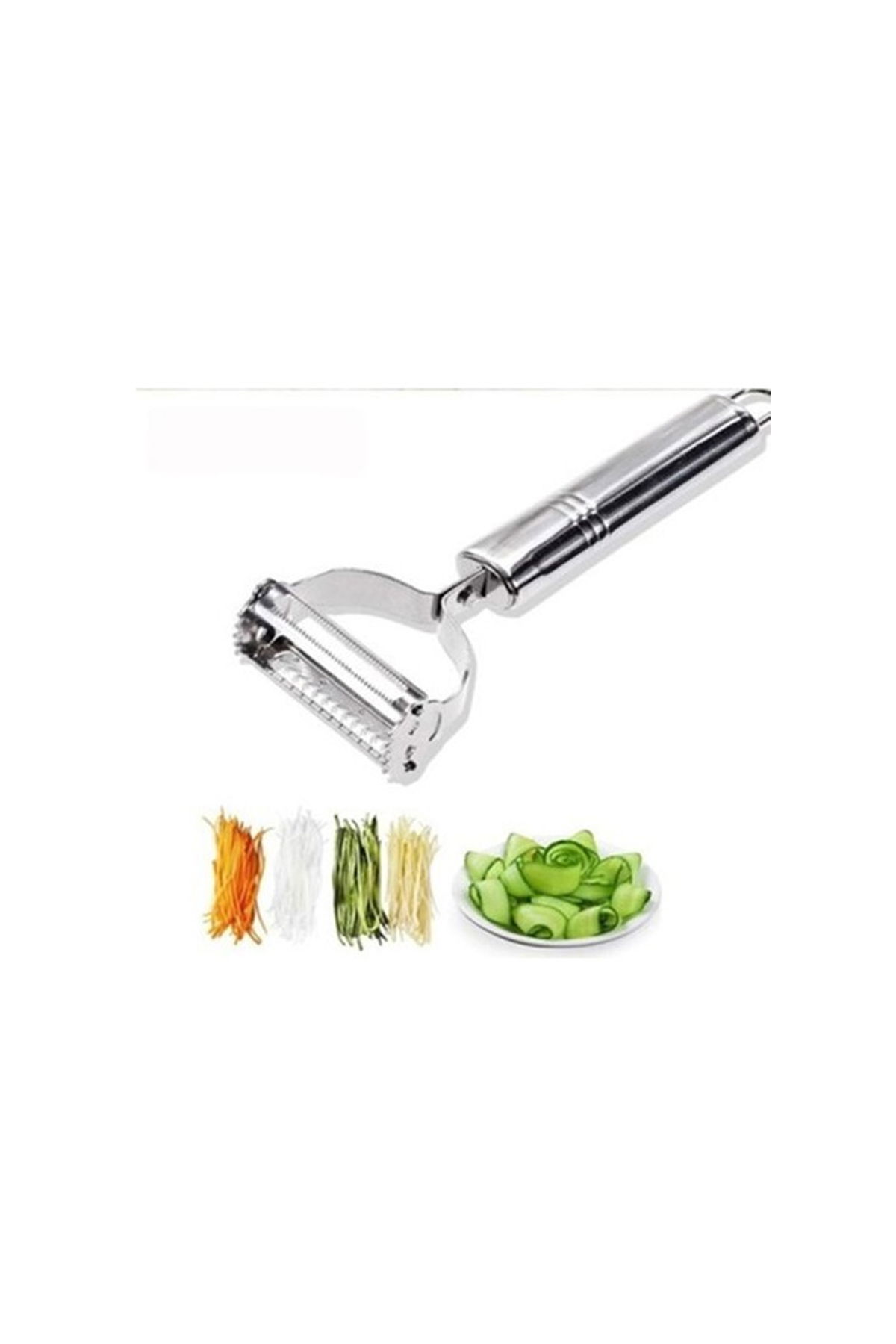 Metal Handle Double Sided Fruit Vegetable Peeler 1705A Zqb