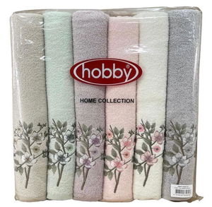 50x85cm 12 pcs Embroidered Towel Camelia