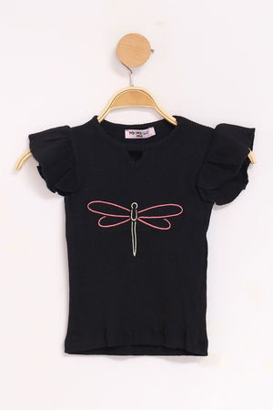 2-10 Years Kids Blouse Black