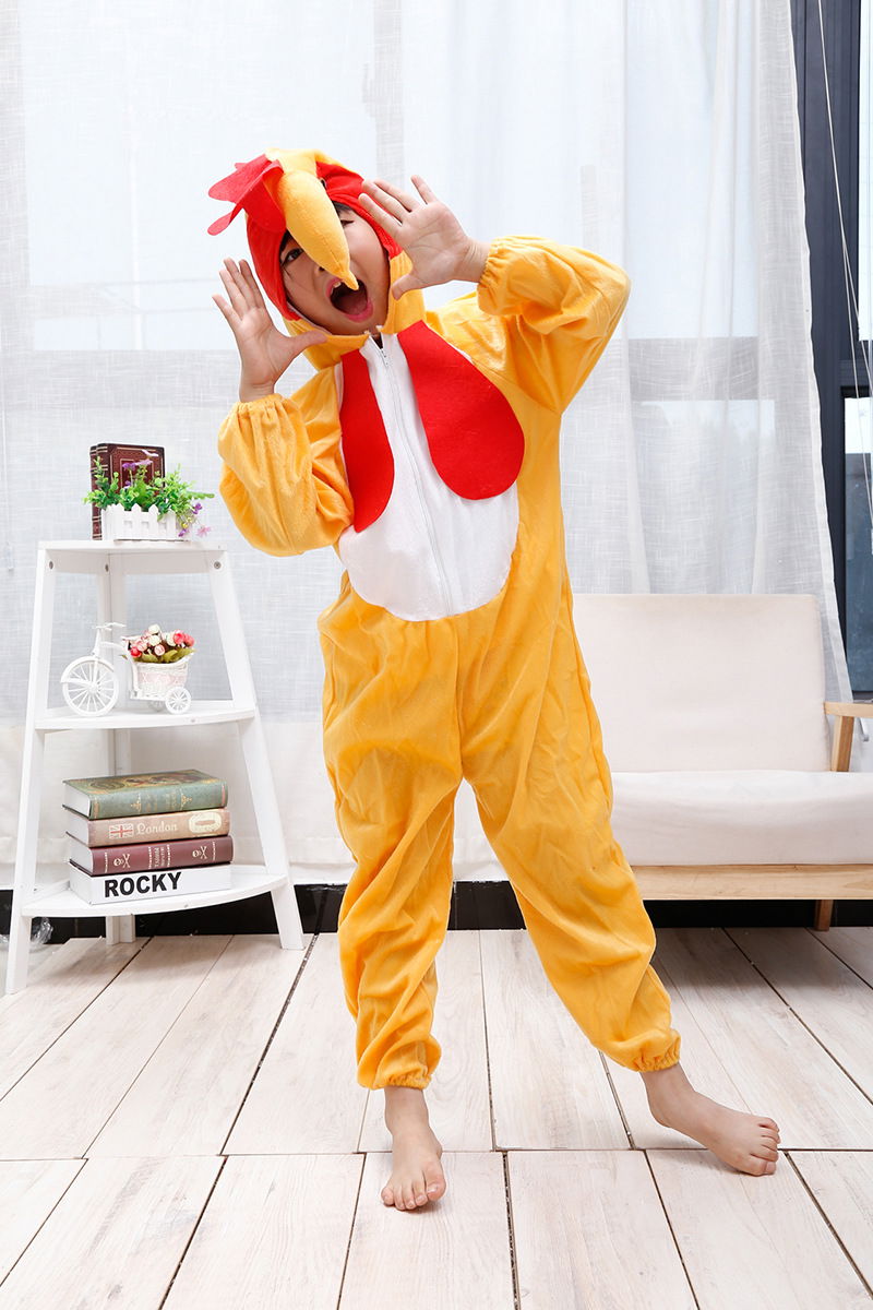 Children's Rooster Costume - Chicken Costume 2-3 Years 80 cm