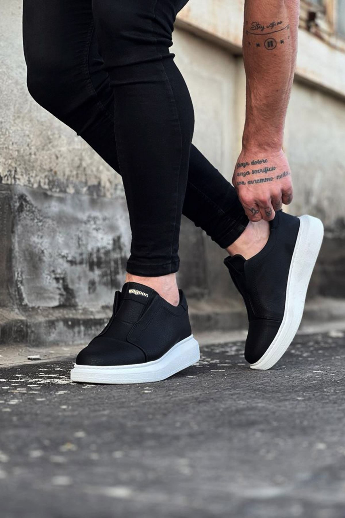 Black Casual Men's Shoes