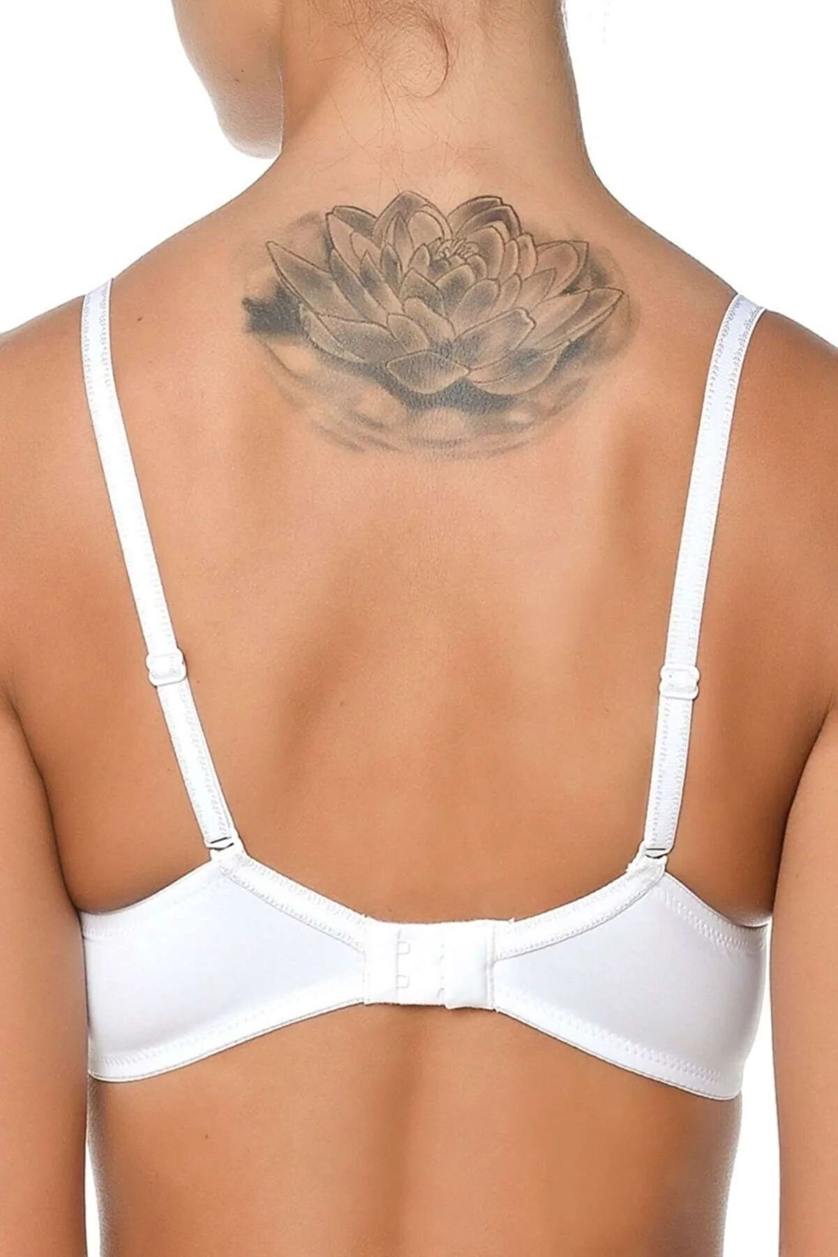 Women's Ecru Unpadded Basic Bra 8300