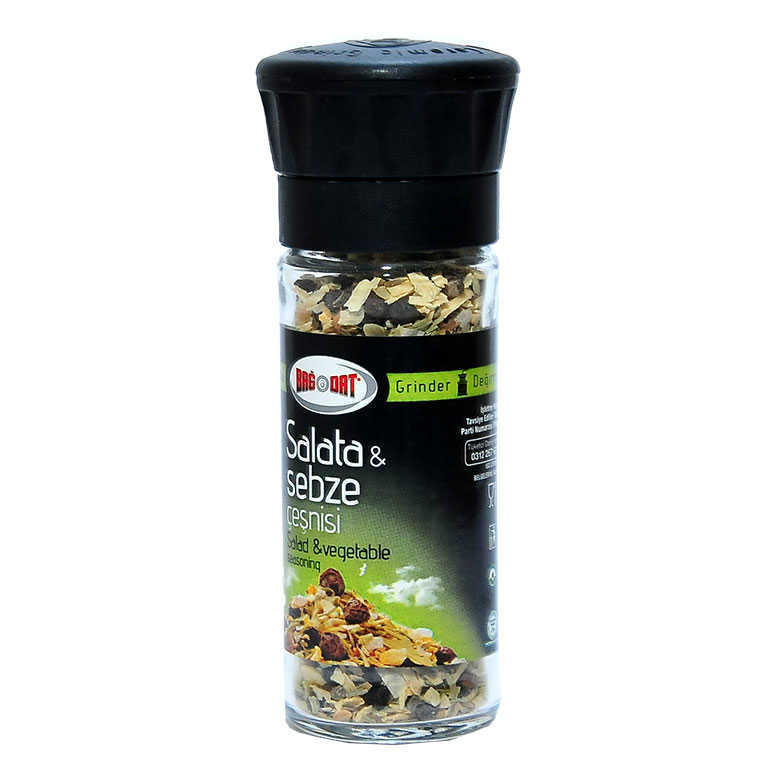 Glass Milled Salad and Vegetable Seasoning Mixed Spice 45 Gr