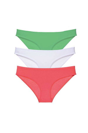 3pcs Super Eco Set Lycra Women Slip Panties 546