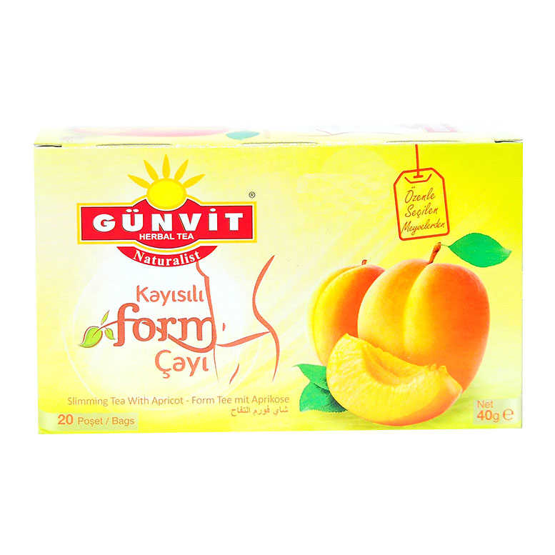 Apricot Form Tea 20 Sachets