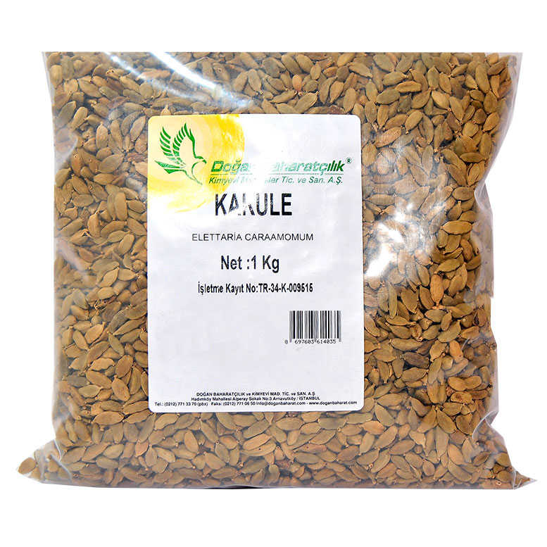 Cardamom Natural 1000 Gr Package