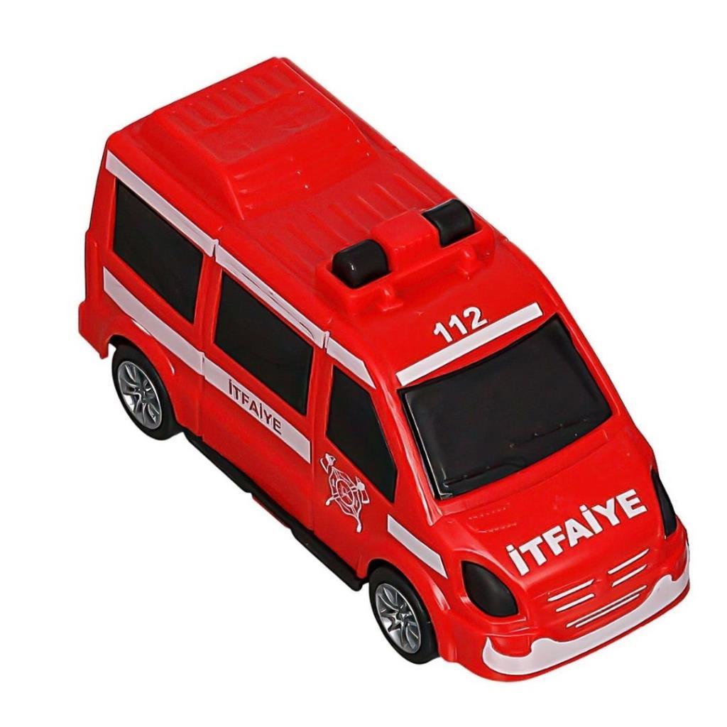 Pull Drop Police Military Fire Brigade Ambulance 11 Cm