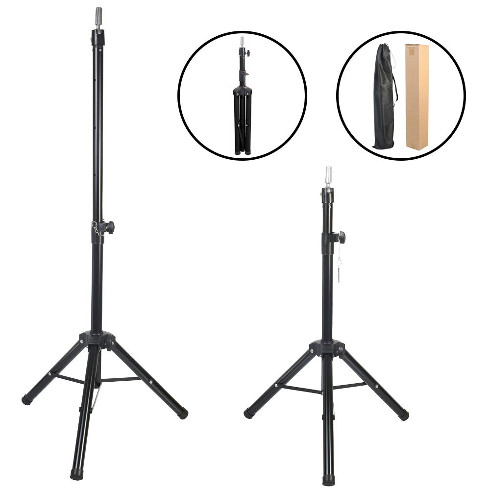 Metal Tripod / Black + Carrying Case For Custom Hairdresser Training Manikin