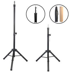 Metal Tripod / Black + Carrying Case For Custom Hairdresser Training Manikin