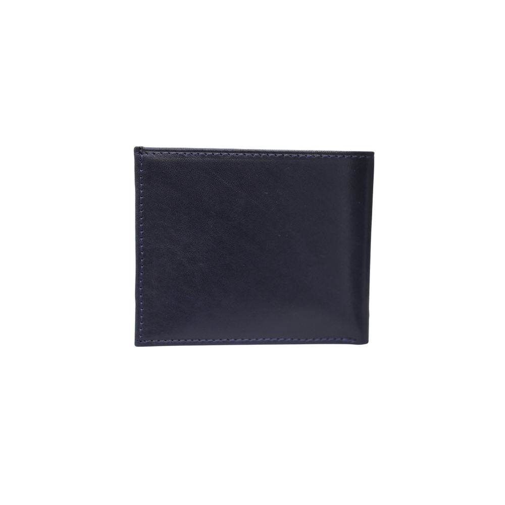 Temi Navy Blue Classic Leather Men's Wallet