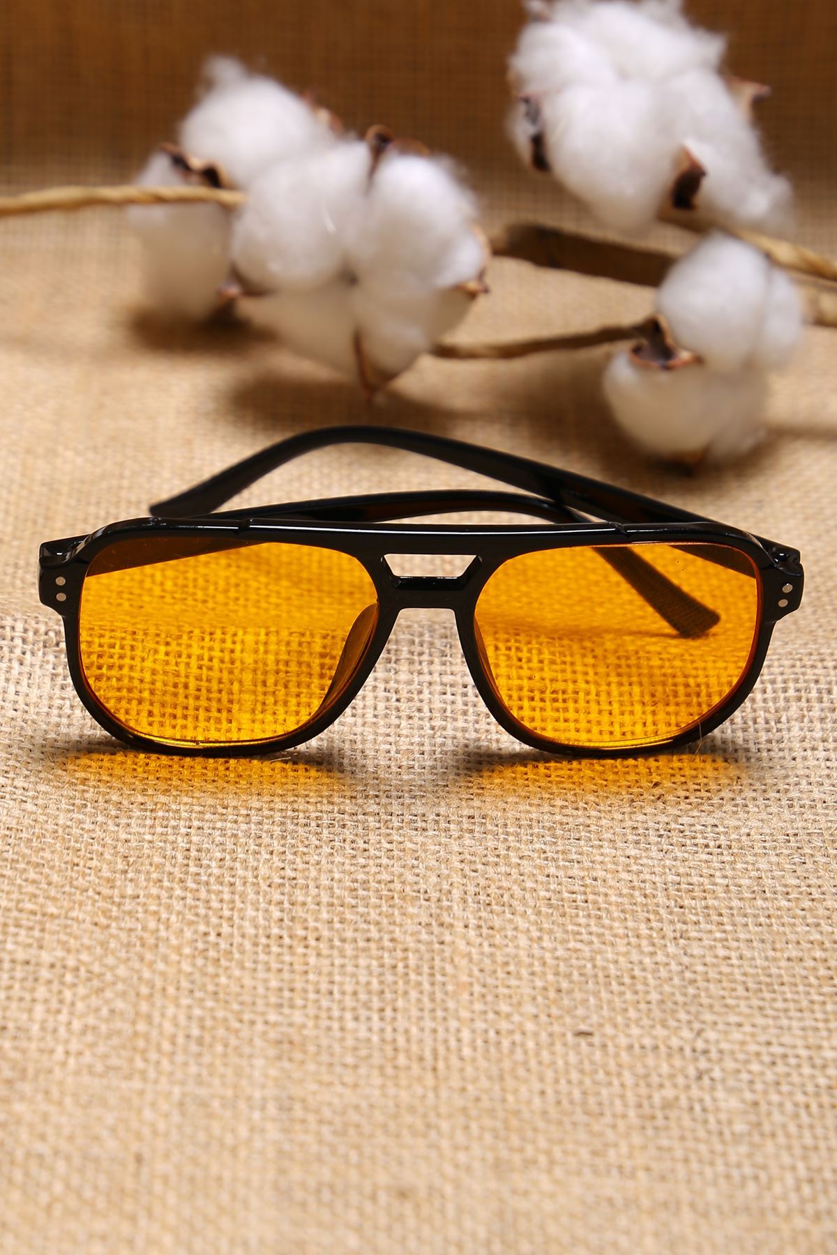 Accessory Glasses Black Orange