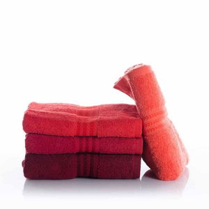 70X140 Towel Set of 4 Red