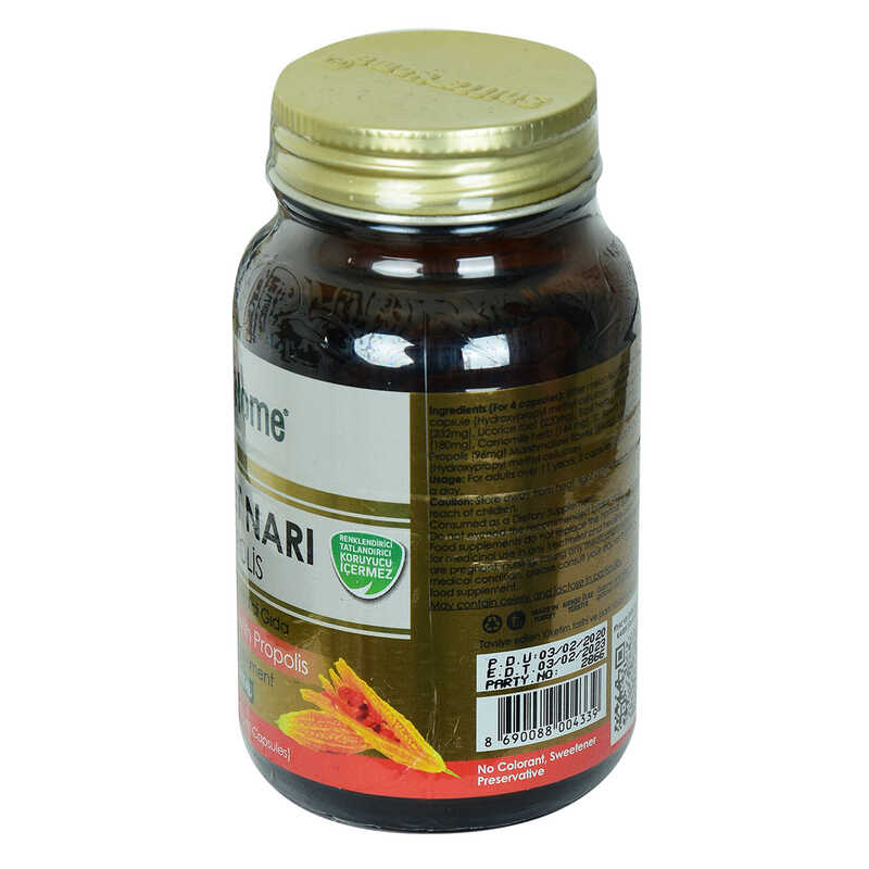 Shiffa Home Kudret Narı & Propolis 650 Mg x 60 Capsules