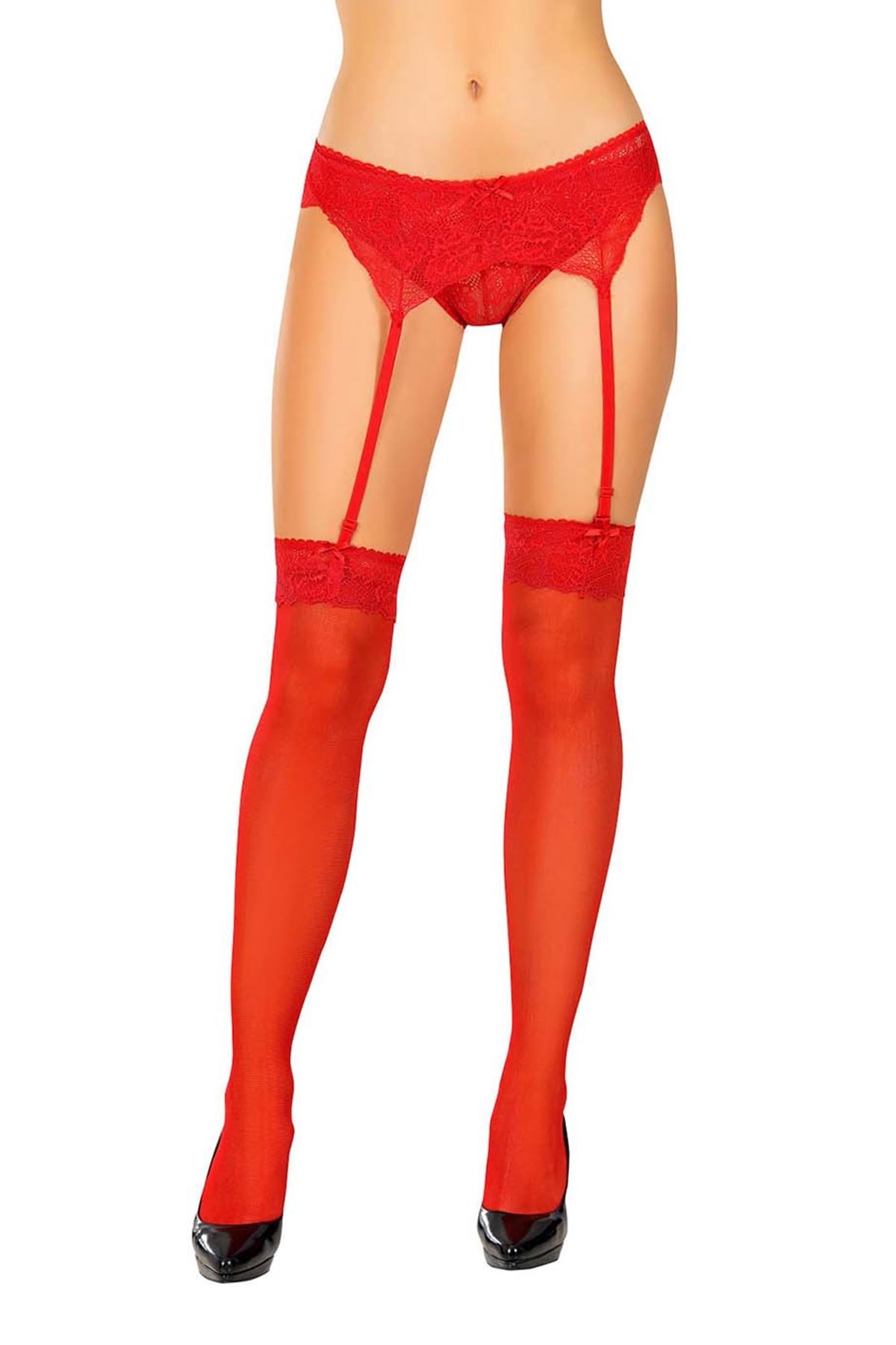 Red Garter Set