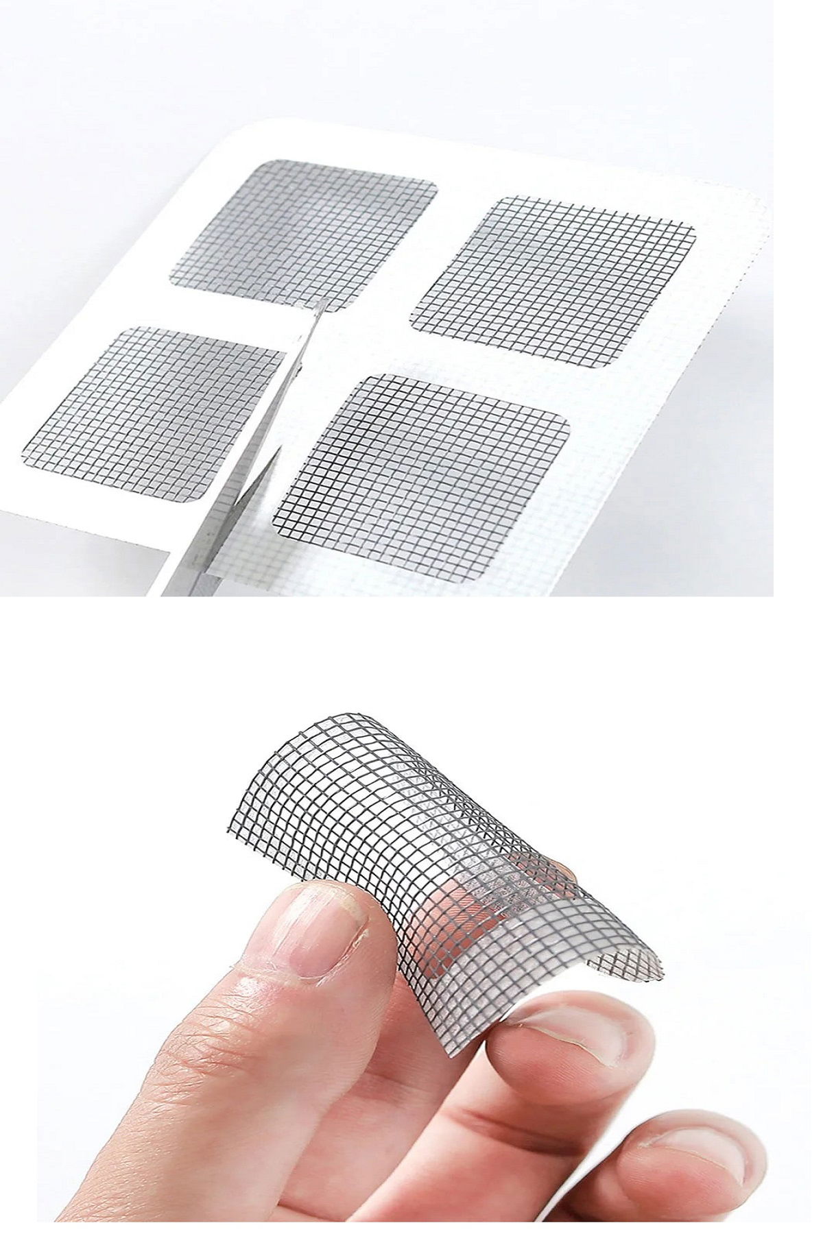 15 Pcs Adhesive Cut To Use Torn Door-Window Fly Screen Repair Repair Tape