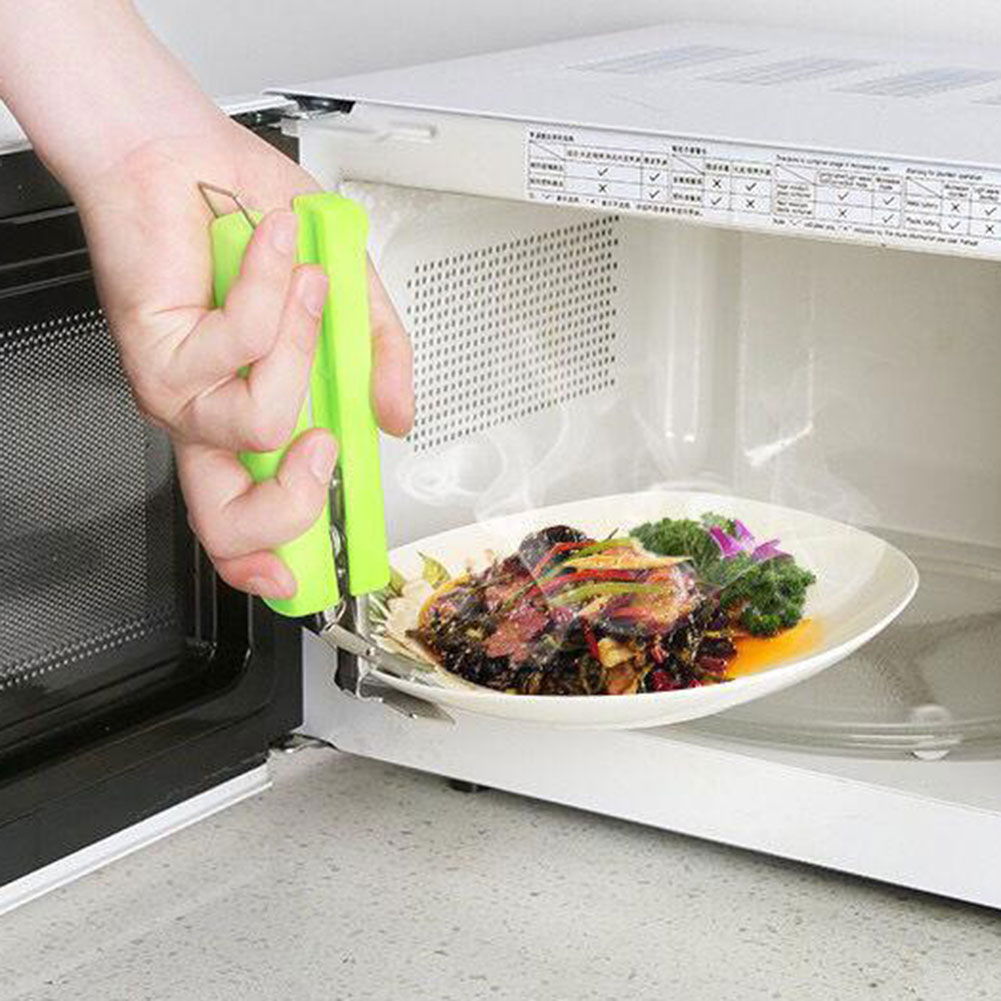 Hot Bowl Holder - Portable Pan Handle - Microwave Tongs