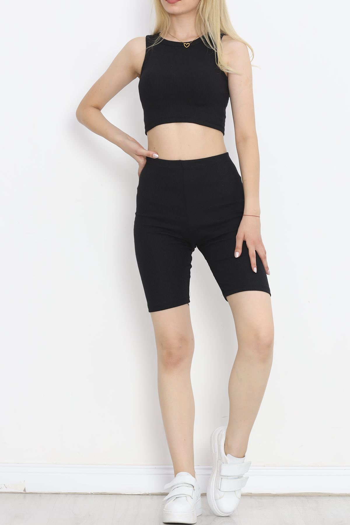 Camisole Shorts Set Black