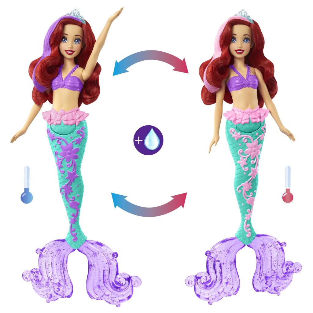 Princess Ariel the Mermaid with Gorgeous Color Changing Hair