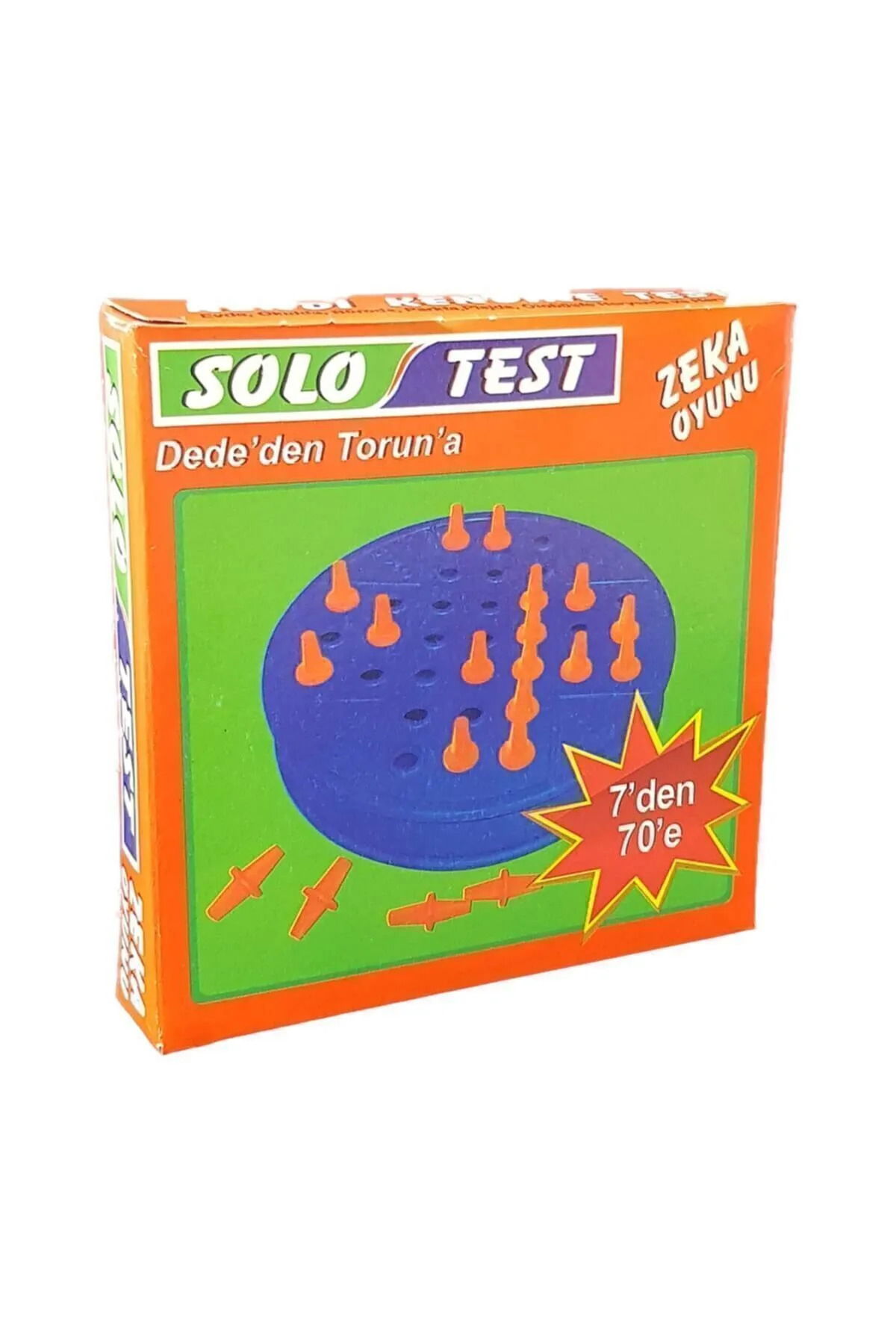 24 Pieces Solo Test Brain Game Nostalgia - Turk