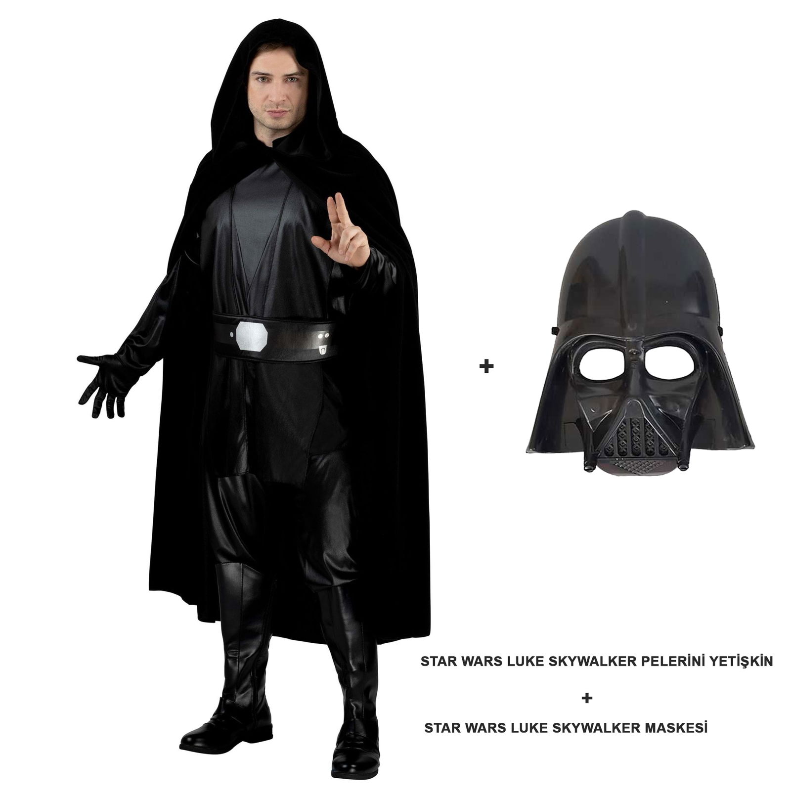 Star Wars Luke Skywalker Cloak Adult And Mask