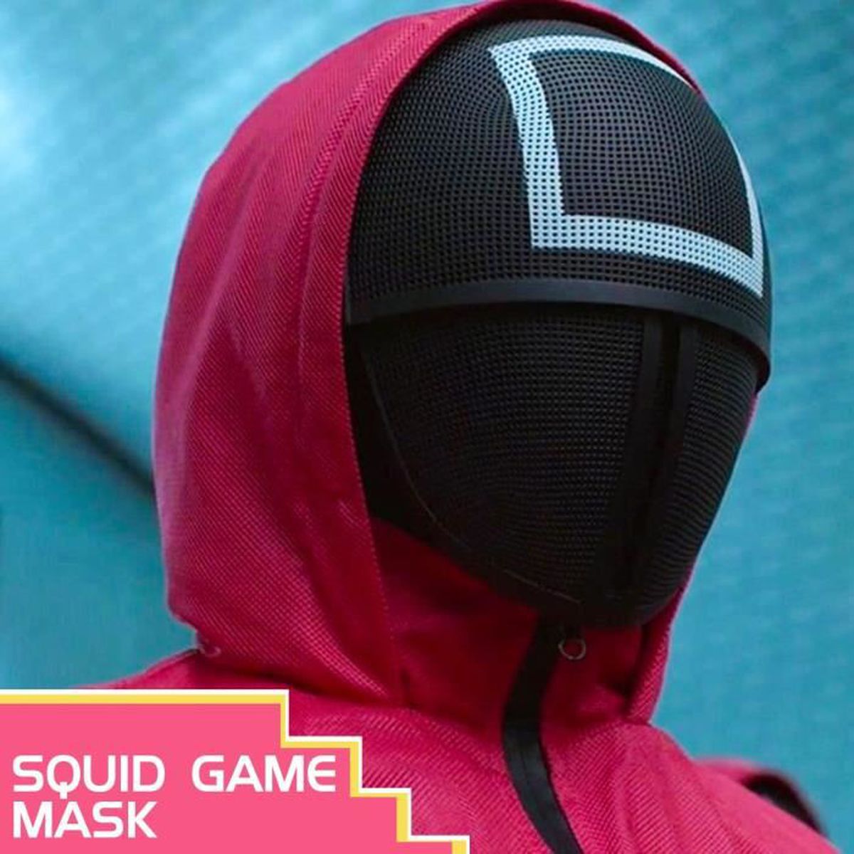 Original Squid Game Mask Squid Game Mask Square Imported Product