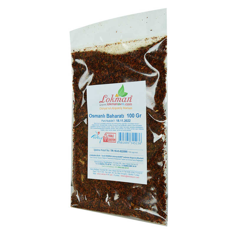 Ottoman Spice Mix 100 Gr Package