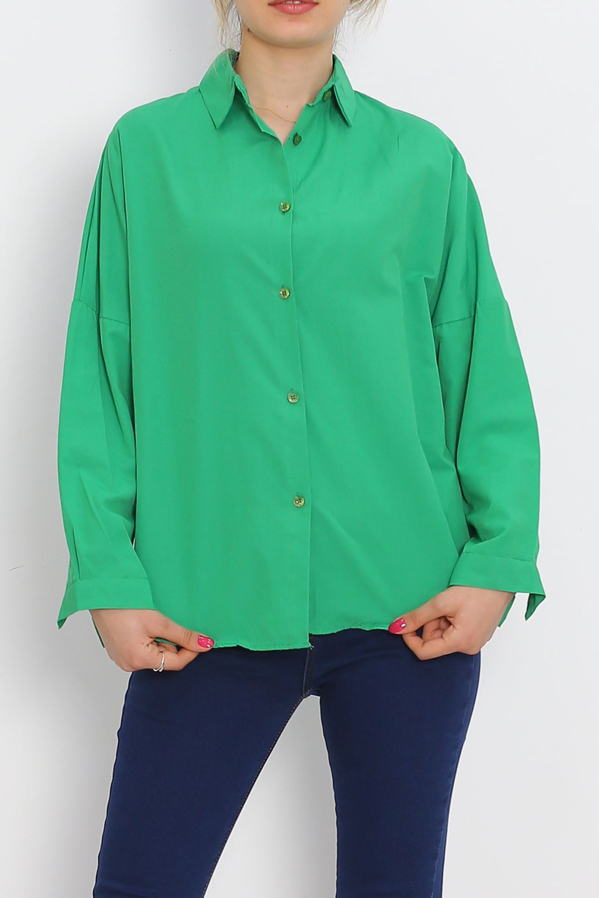 Oversize Shirt Green6