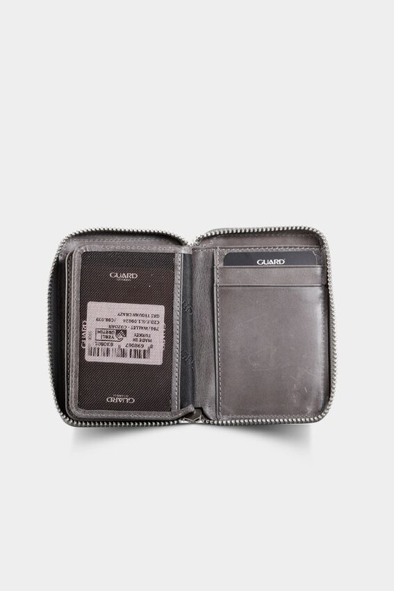 Gift Antique Gray Portfolio - Wallet Set